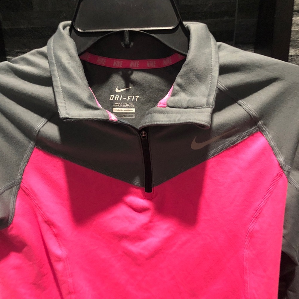 Nike Dri-Fit Half Zip Pebble Beach Long Sleeve - Picture 4 of 10